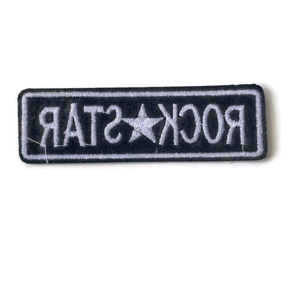 Rockstar Embroidered Patch - Picture 3 of 3